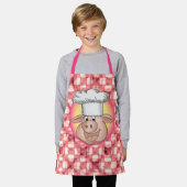 Schweine-Kochschürze Schürze (Getragen)