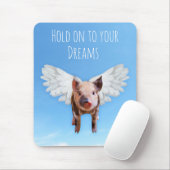 Schweine konnten fliegen mousepad (Mit Mouse)