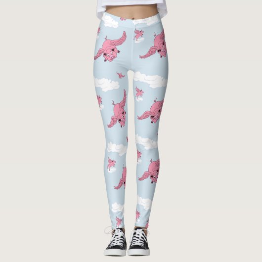 Schweine Leggings (Vorderseite)