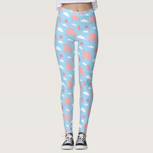 Schweine Leggings (Vorderseite)