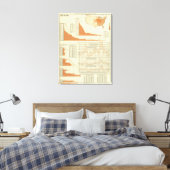 Schweine Leinwanddruck (Insitu (Schlafzimmer))