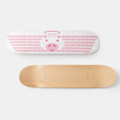 Schweine lernen zu fliegen skateboard (Horizontal)