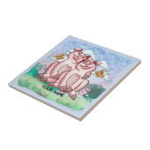 Schweine Liebhaber Fliese (Seite)