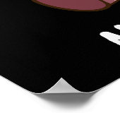 Schweine machen mich glücklich Bauer Schwein Schwe Poster (Ecke)