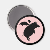 Schweine Magnet (Vorderseite/Rückseite)