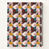 Schweine mit Hattern | Name hinzufügen Notizblock (Rückseite)