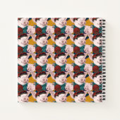 Schweine mit Hattern Notizblock (Rückseite)