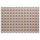 Schweine mit Hut-Muster Stoff (Yard (91,4 cm))