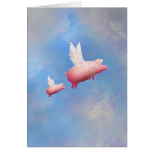 Schweine mit ihrem Ferkel