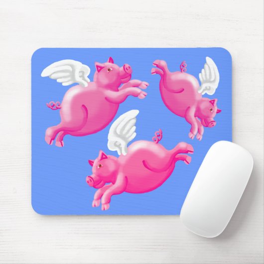 Schweine Mousepad (Mit Mouse)