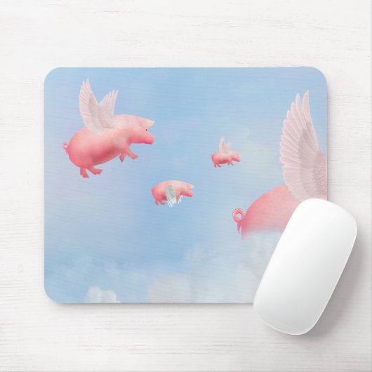 Schweine Mousepad (Mit Mouse)