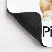 Schweine Mousepad der Liebe I (Ecke)