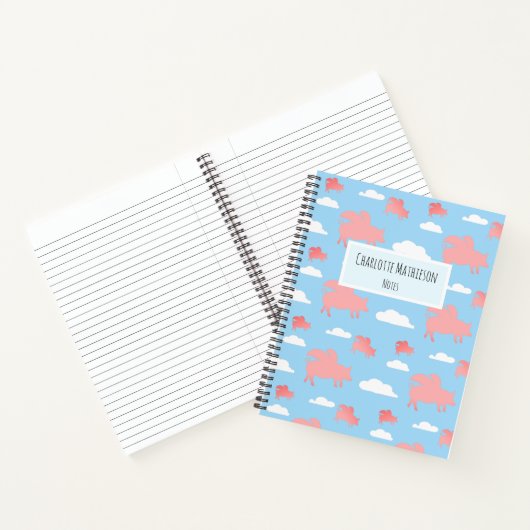 Schweine Notizblock (Innenseite)