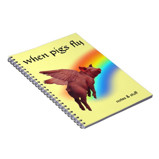 Schweine Notizblock (Rechte Seite)