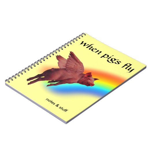 Schweine Notizblock (Linke Seite)