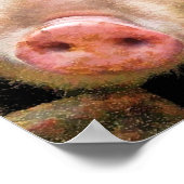 SCHWEINE POSTER (Ecke)