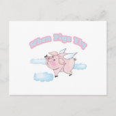 Schweine Postkarte (Vorderseite)