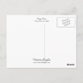 Schweine Postkarte (Rückseite)