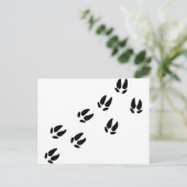 Schweine Postkarte (Stehend Vorderseite)