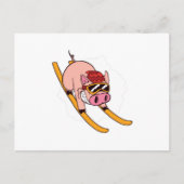 Schweine Postkarte (Vorderseite)