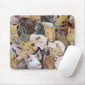 Schweine reichlich mousepad (Mit Mouse)