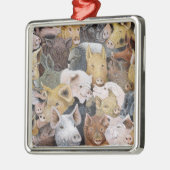 Schweine reichlich silbernes ornament (Links)