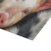 SCHWEINE SCHNEIDEBRETT (Ecke)