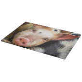 SCHWEINE SCHNEIDEBRETT (Ecke)