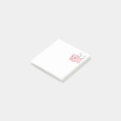 Schweine - Schwein mit Flügeln Post-it Klebezettel (angewinkelt)