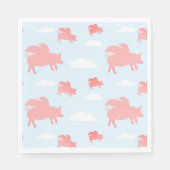 Schweine Serviette (Vorderseite)