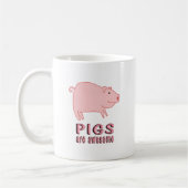 Schweine sind fantastisch kaffeetasse (Links)