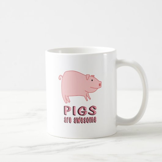 Schweine sind fantastisch kaffeetasse (Rechts)