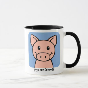 Schweine sind Freunde Tasse