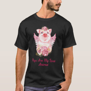 Schweine sind mein geistiges Schwein und mein Baue T-Shirt