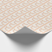 Schweine Streifen Geschenkpapier (Ecke)