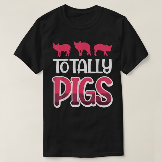 Schweine T-Shirt (Design vorne)