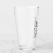 Schweine-tastische Freunde Glas (Rechts)