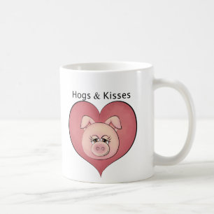 Schweine u. Küsse Kaffeetasse