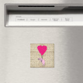 Schweine und Herzblasen Magnet (In Situ (Geschirrspüler))