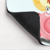 Schweine und Maus Freunde Maus Pad Spaß Mousepad (Ecke)