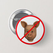 Schweine verboten! button (Vorne & Hinten)