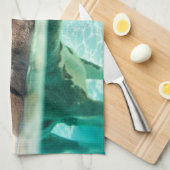 Schweine von Exuma Handtuch (Viertel Falte)