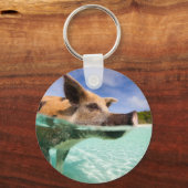 Schweine von Exuma Schlüsselanhänger (Vorderseite)