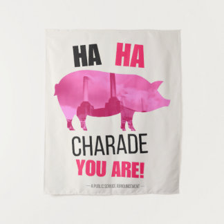 Schweine  wandteppich
