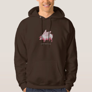Schweine werden fliegen! hoodie
