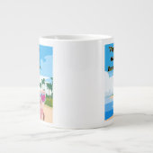 Schweine wollen Spaß haben Jumbo-Tasse (Vorderseite)