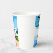 Schweine wollen Spaß haben Pappbecher (Links)