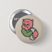 Schweine-wütend-TIL Button (Vorne & Hinten)