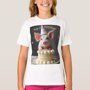 Schweine zum Geburtstag T-Shirt