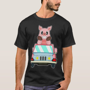 Schweineauto T-Shirt